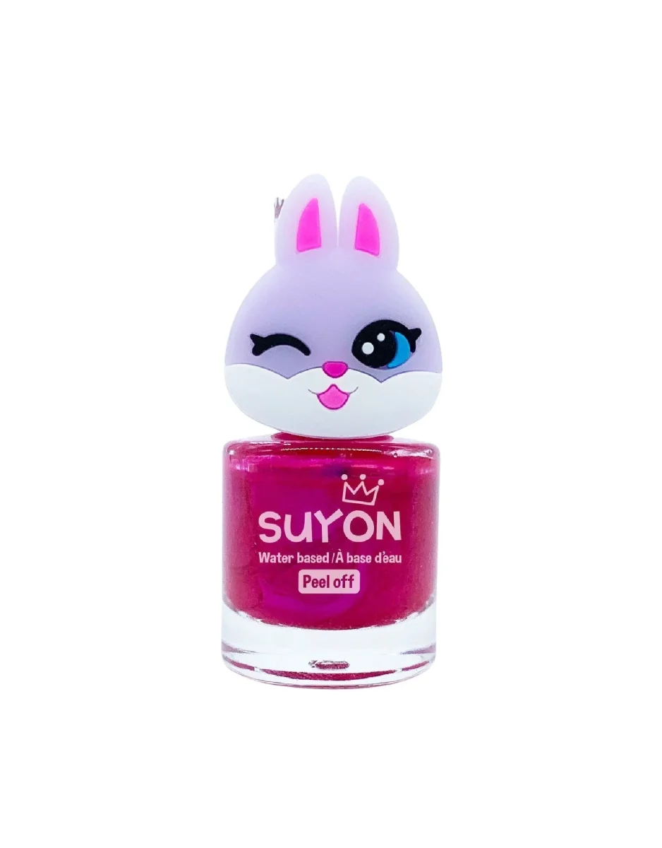 Vernis à ongles avec bague - Lapin - Fushia - Suyon - Boutique Maman & Bébé – Produits Essentiels au Quotidien - {'count': 1, 'name': 'intemporel'}