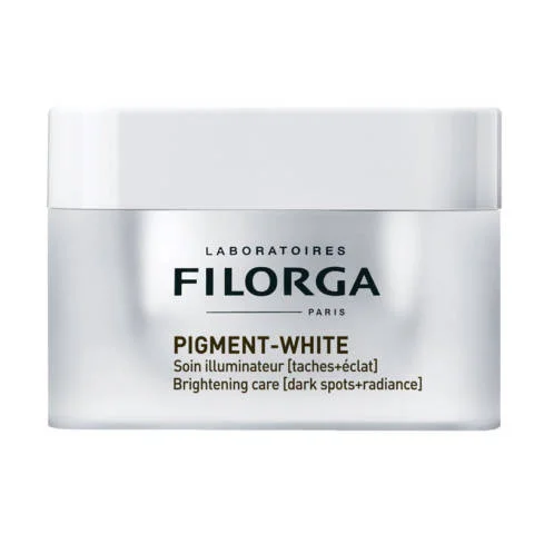 FILORGA PIGMENT WHITE CREME UNIFIANTE ILLUMINATRICE 50ml - Saldi Straordinari – Offerte Speciali Disponibili Adesso FILORGA PIGMENT-WHITE Crème unifiante illuminatrice FILORGA PIGMENT WHITE  est un soin illuminateur qui permet de restaurer l'uniformité cutané et  révéler un teint lumineux