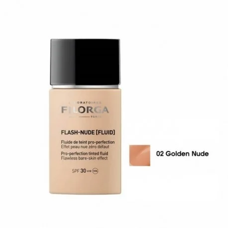Filorga Flash-Nude Fluid Teint Pro Perfection Spf30 (02 Golden) 30ml - Saldi Straordinari – Offerte Speciali Disponibili Adesso - Teint