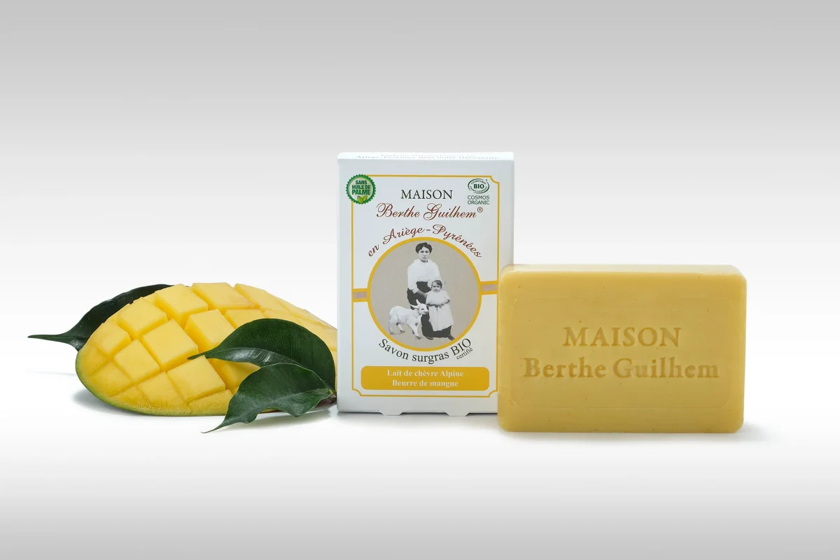 Savon Lait de Chèvre Alpine & Beurre de Mangue Bio - Maison Berthe Guilhem - Saldi Straordinari – Offerte Speciali Disponibili Adesso Savon Lait d'ânesse Bio 100g Cube – Savonnerie Bleujaune en Provence
