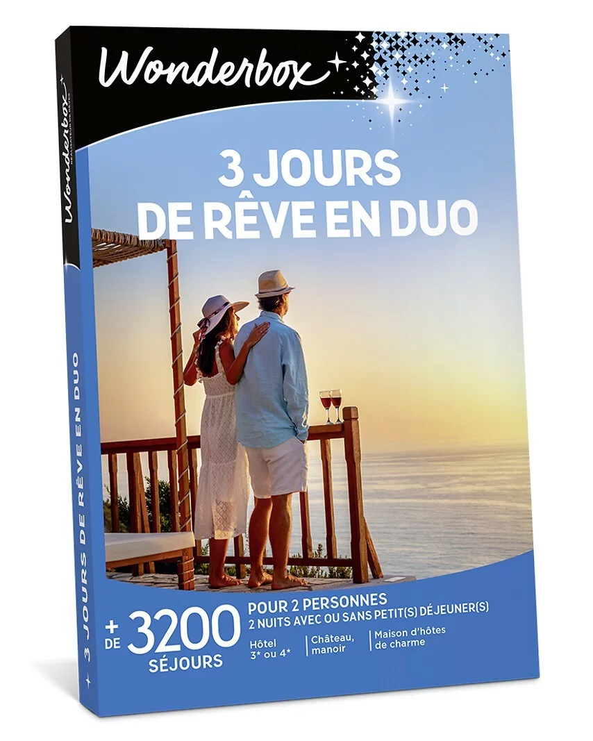 Wonderbox jours rêve duo Vins Rouges Harmonieux Occasion